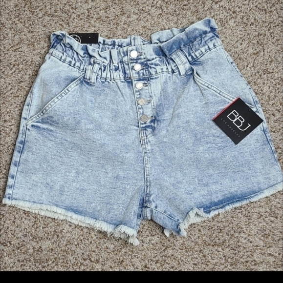 BB Los Angeles Retro Jean Shorts - Picture 2 of 6